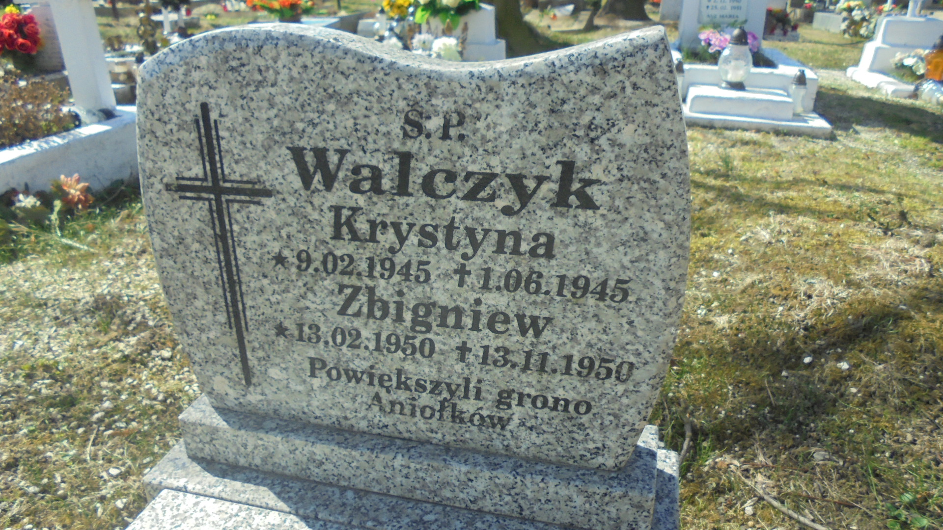 Krystyna WALCZYK 1945 Legnickie Pole - Grobonet - Wyszukiwarka osób pochowanych
