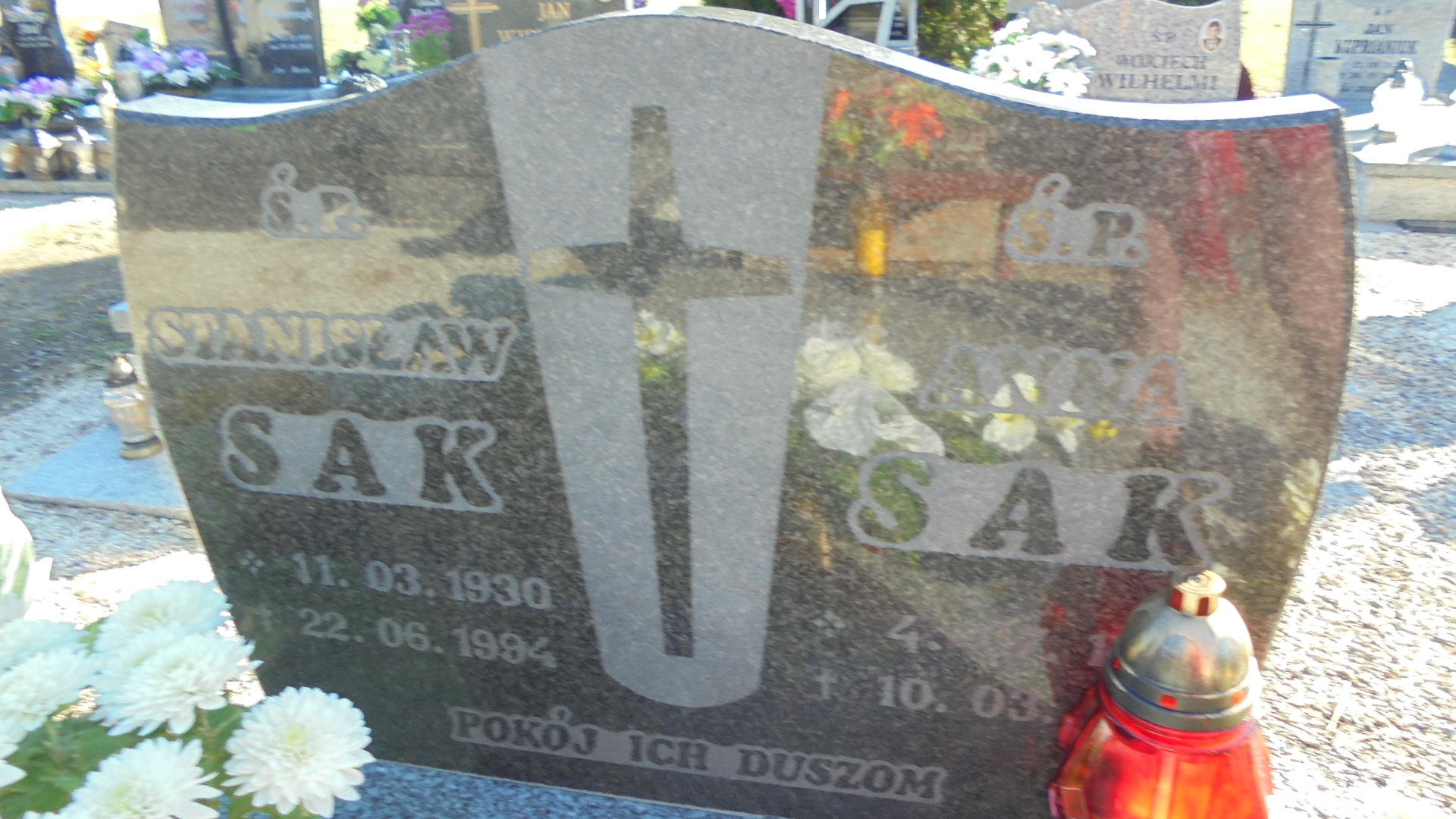 Czesław SAK 1952 Legnickie Pole - Grobonet - Wyszukiwarka osób pochowanych