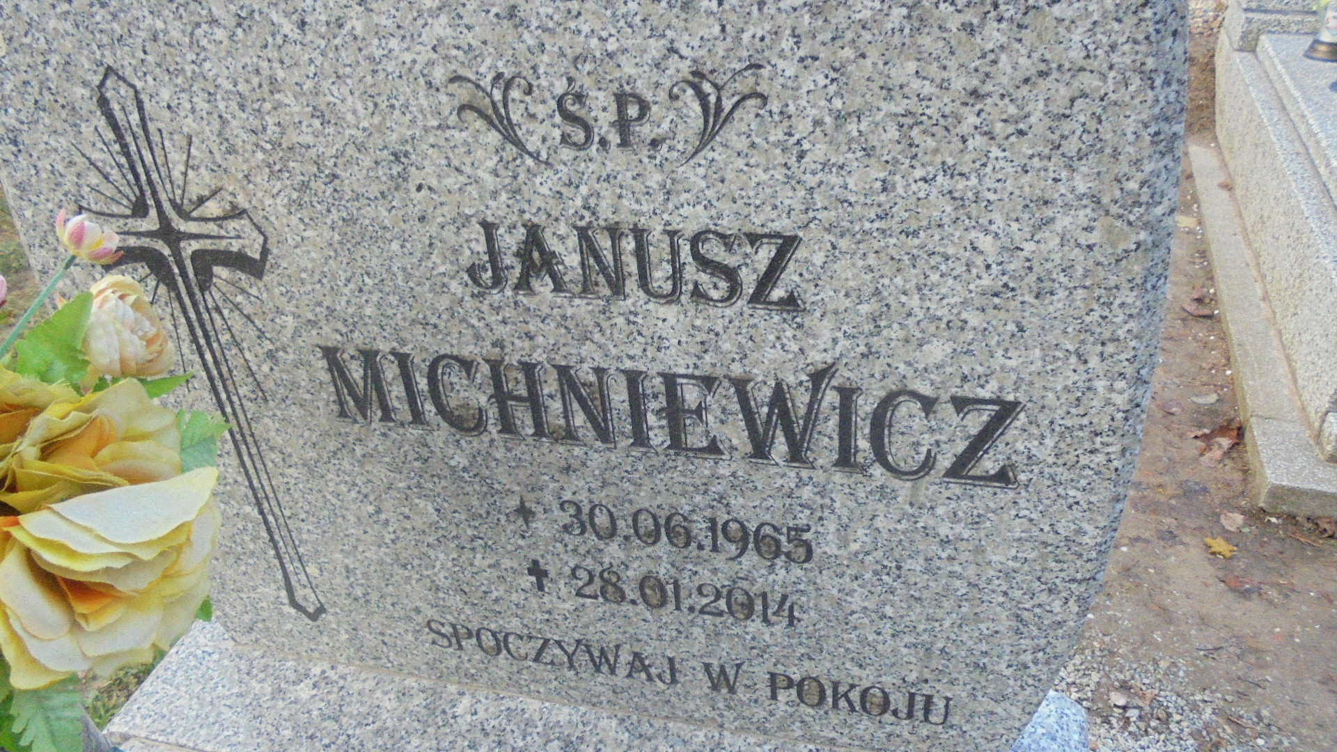 Janusz MICHNIEWICZ 1965 Legnickie Pole - Grobonet - Wyszukiwarka osób pochowanych