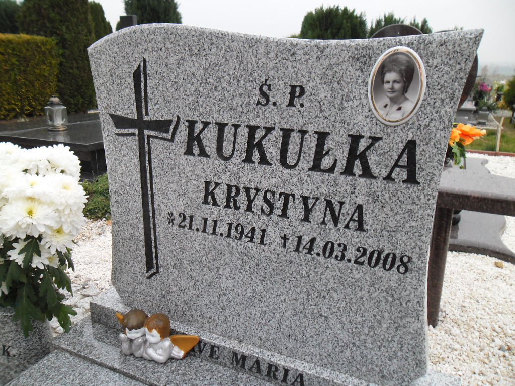 Krystyna KUKUŁKA 1941 Legnickie Pole - Grobonet - Wyszukiwarka osób pochowanych