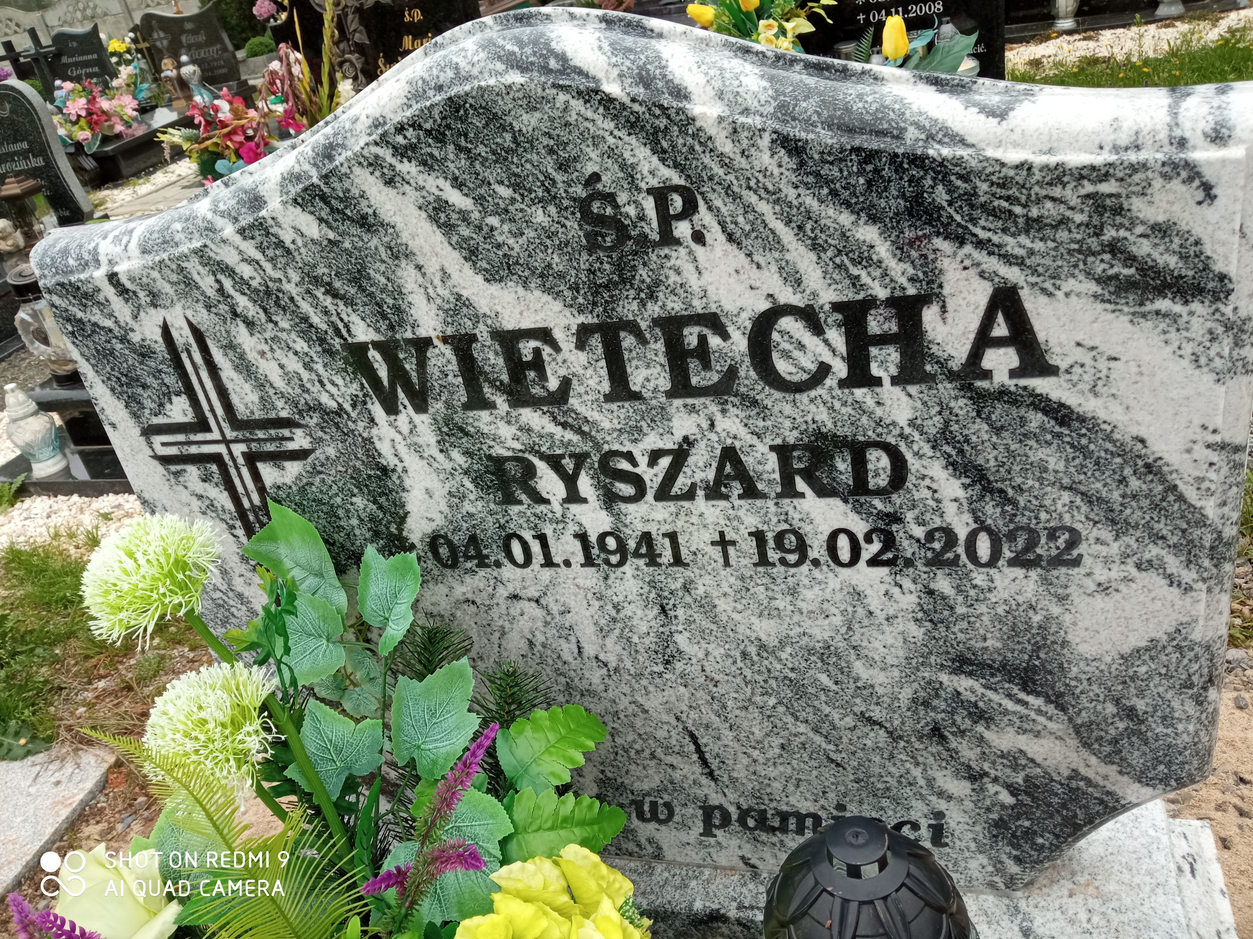 Grób RYSZARD WIETECHA 