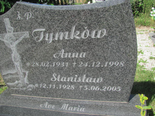 Anna TYMKÓW 1931 Legnickie Pole - Grobonet - Wyszukiwarka osób pochowanych