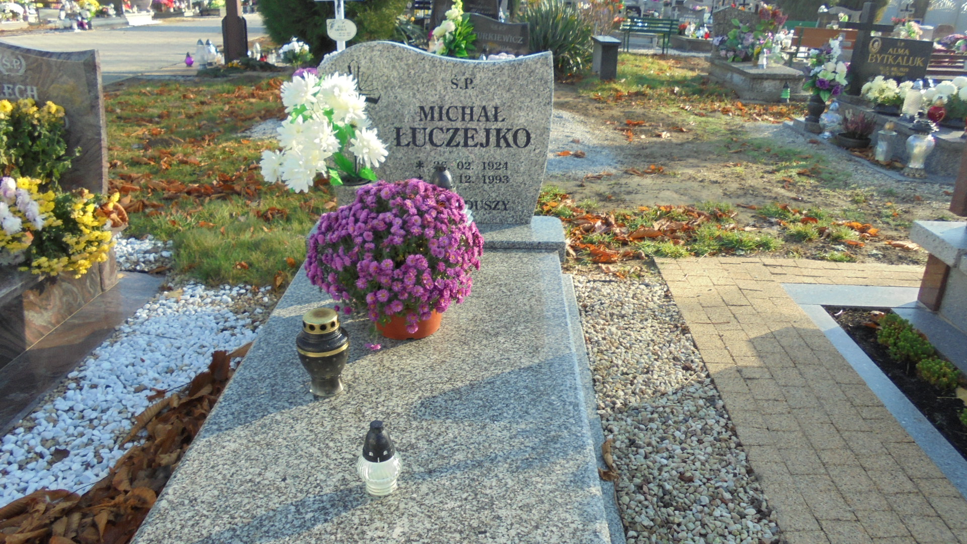 Grób ALEKSANDER ŁUCZEJKO