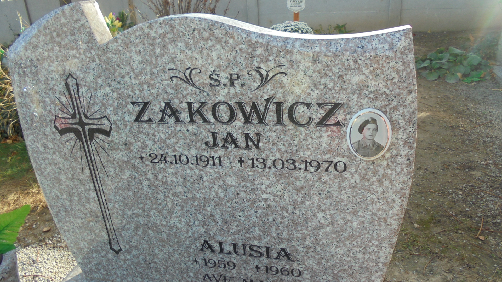 Jan ZAKOWICZ 1911 Legnickie Pole - Grobonet - Wyszukiwarka osób pochowanych