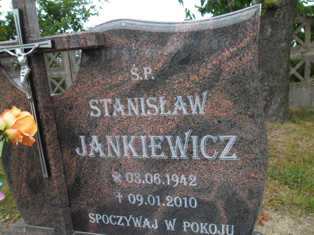 Stanisław JANKIEWICZ 1942 Legnickie Pole - Grobonet - Wyszukiwarka osób pochowanych